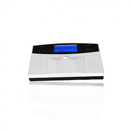 LCD Wirless GSM/PSTN Home House Office Security Burglar Intruder Alarm System Smoke Alarm System  