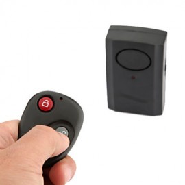 Alarm Wireless Remote Control Vibration Alarm Bicycle Burglar For 120db Home Security  