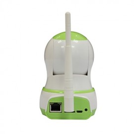 WIFI House Home Burglar Alarma Security Video HD IP Camera Alarm Systems With Wireless Smoke Detector Emergency Button  